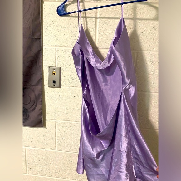 Vintage Lilac Party Dress - Picture 2 of 2